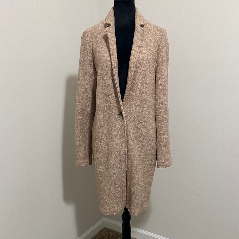 Rachel Zoe Tan Women's Blazer Coat